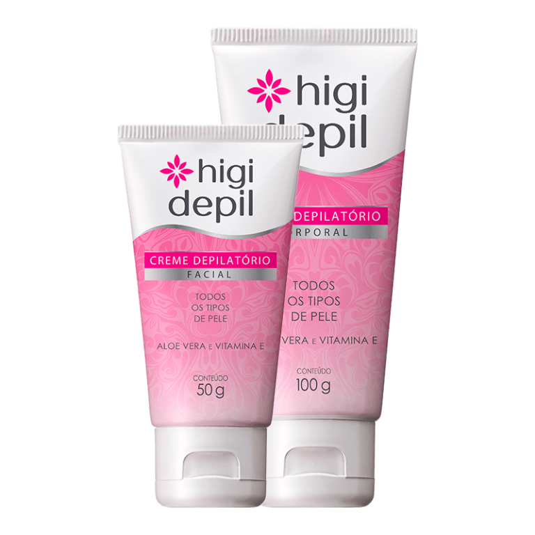 Cremes Depilatórios | Suave e altamente hidratante - Higi Mulher